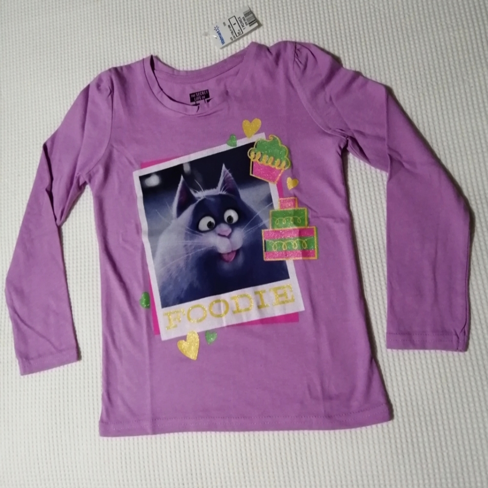 🔥SALE🔥 The Secret Life of Pets Chloe Girl's T-shirt Tee NWT Size 4